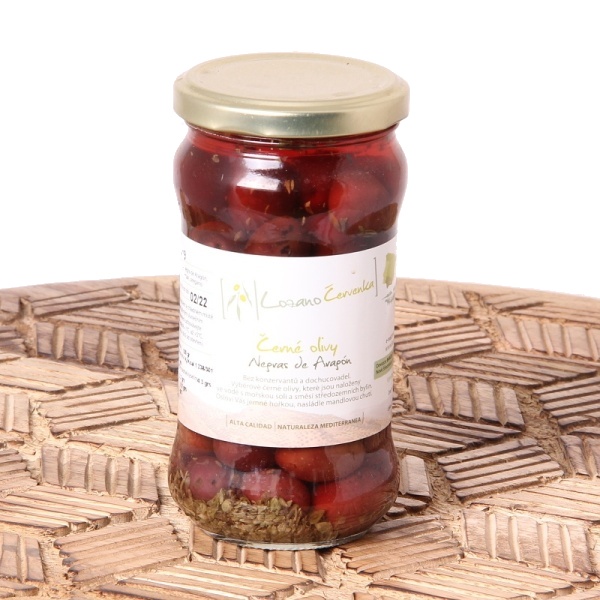 Zeleninové pochoutky - Olivy černé nakládané 150g