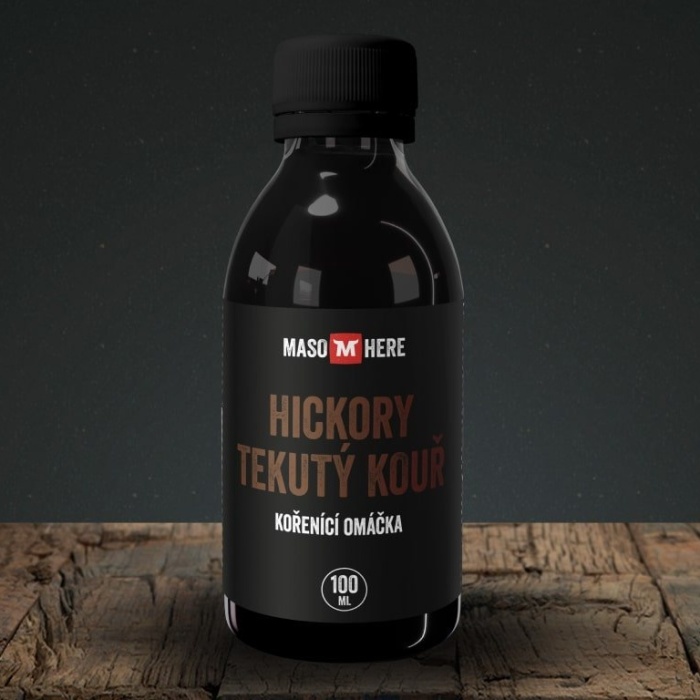Koření - Omáčka HICKORY tekutý kouř 100ml