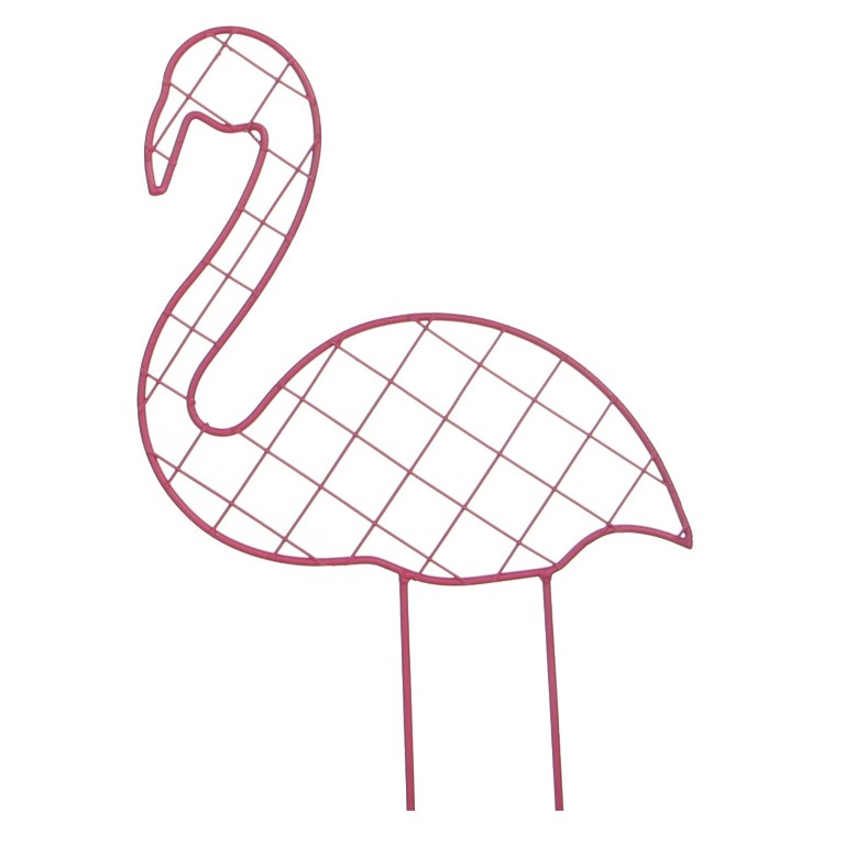 Tyčky a opory - Opora kovová kaktus, pelikán, ananas nebo palma 35cm