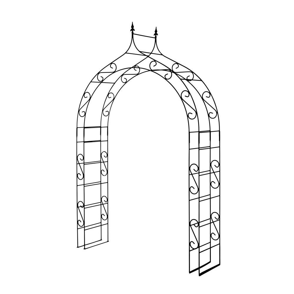 Loubí - Opora/loubí LARISA dvojitá noha kovová 250cm
