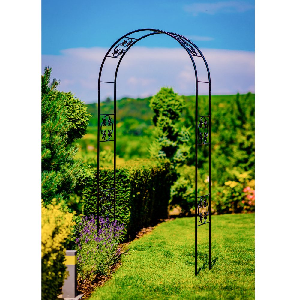 Opora/loubí MINIMA jednoduchá kulatá kovová 230cm-0