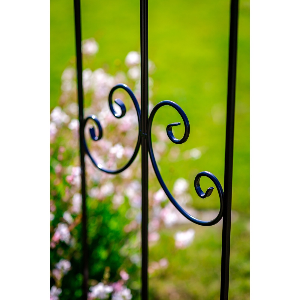 Opora/loubí NIDELVA jednoduchá kulatá kovová 216cm-1