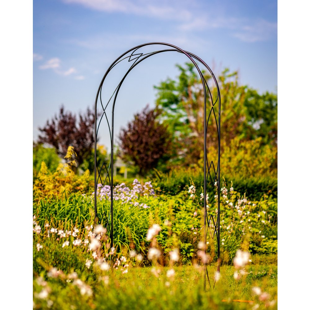 Opora/loubí SILJAN jednoduchá kulatá kovová 235cm-0