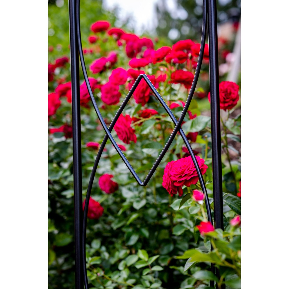 Opora/loubí SILJAN jednoduchá kulatá kovová 235cm-1