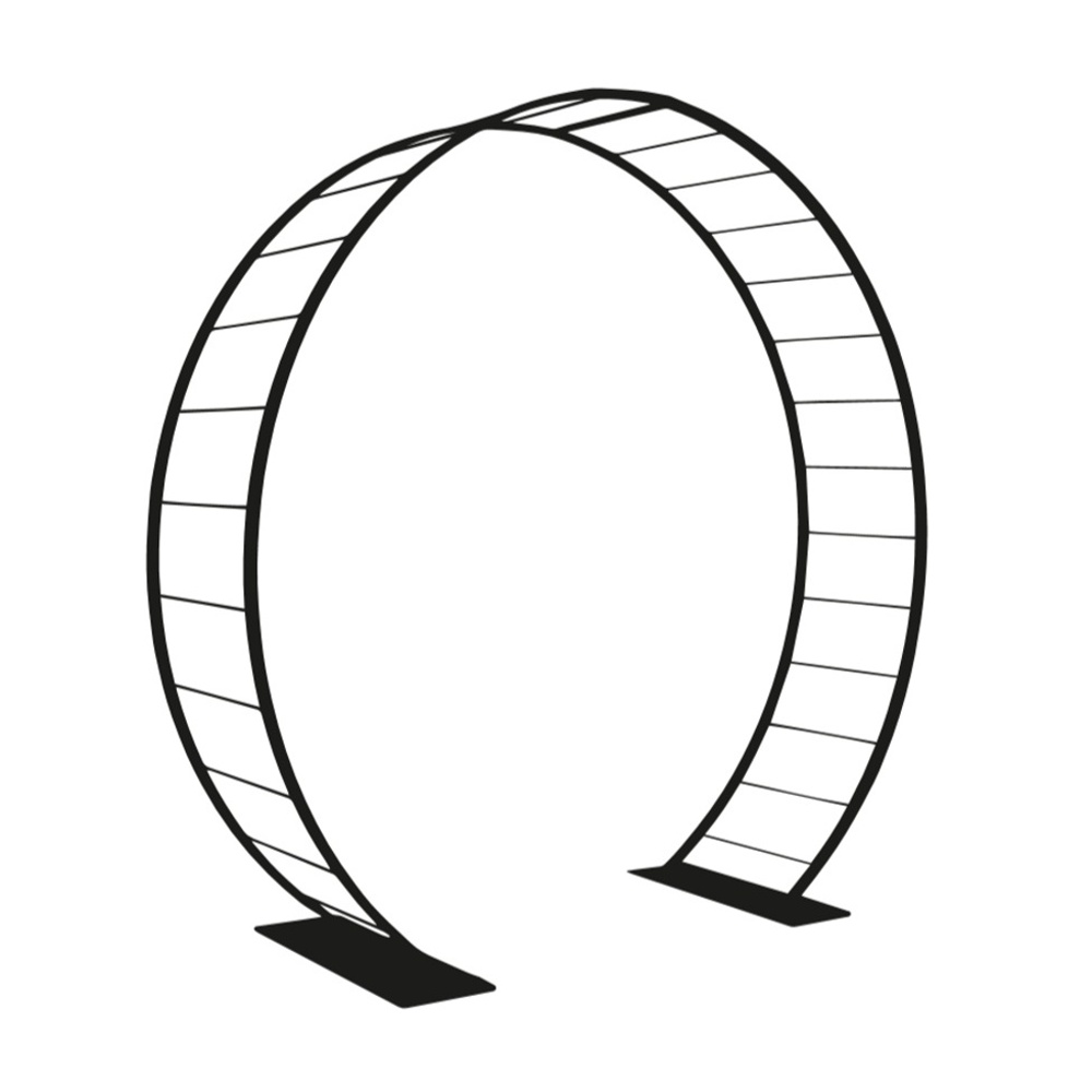 Loubí - Opora/loubí TITUS kovová 255cm