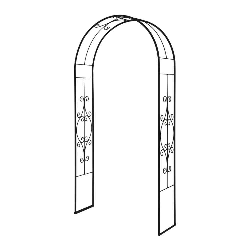 Loubí - Opora/loubí WERRA jednoduchá kulatá kovová 233cm