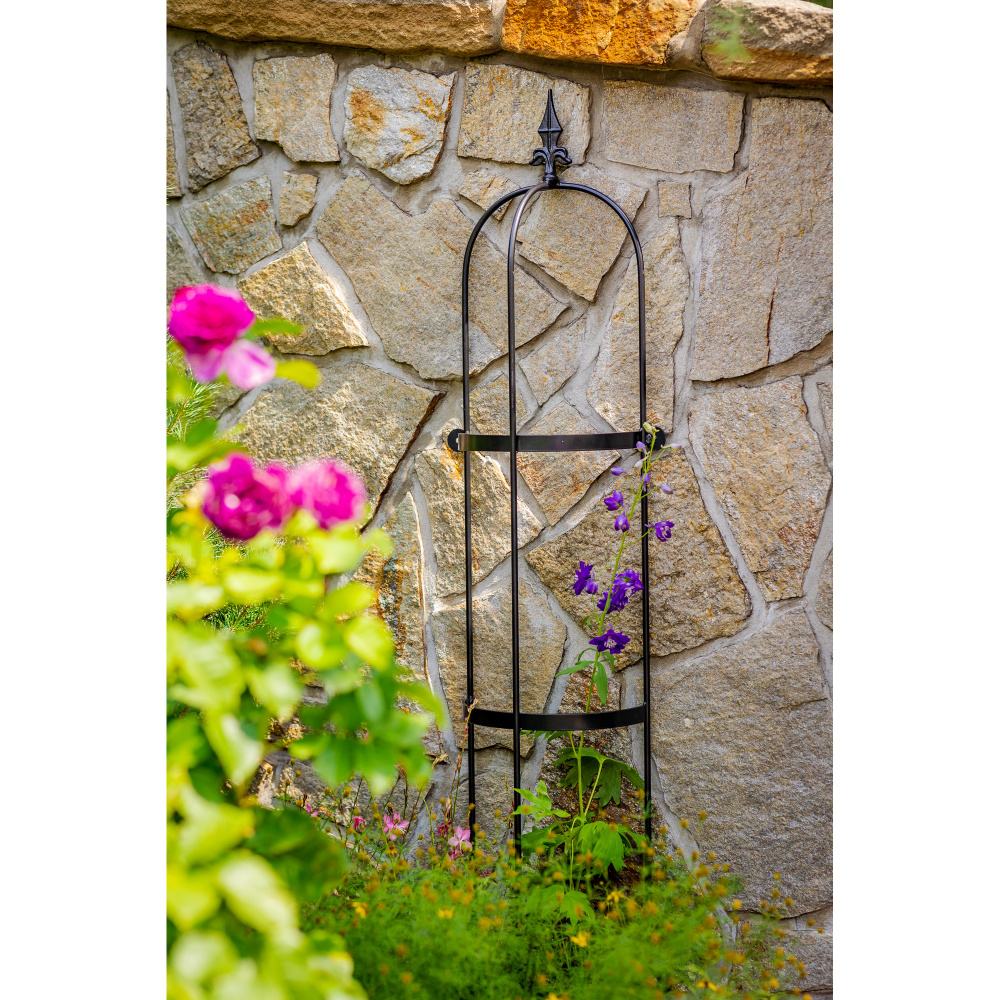 Opora na zeď SLANEY půlkruhová kovová 150/175/200cm-0