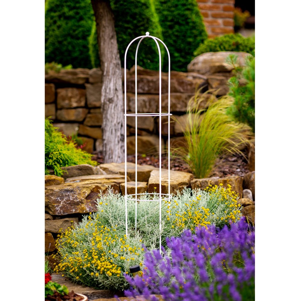 Opora/obelisk MARICA kulatá kovová 90/140/190/240cm-2