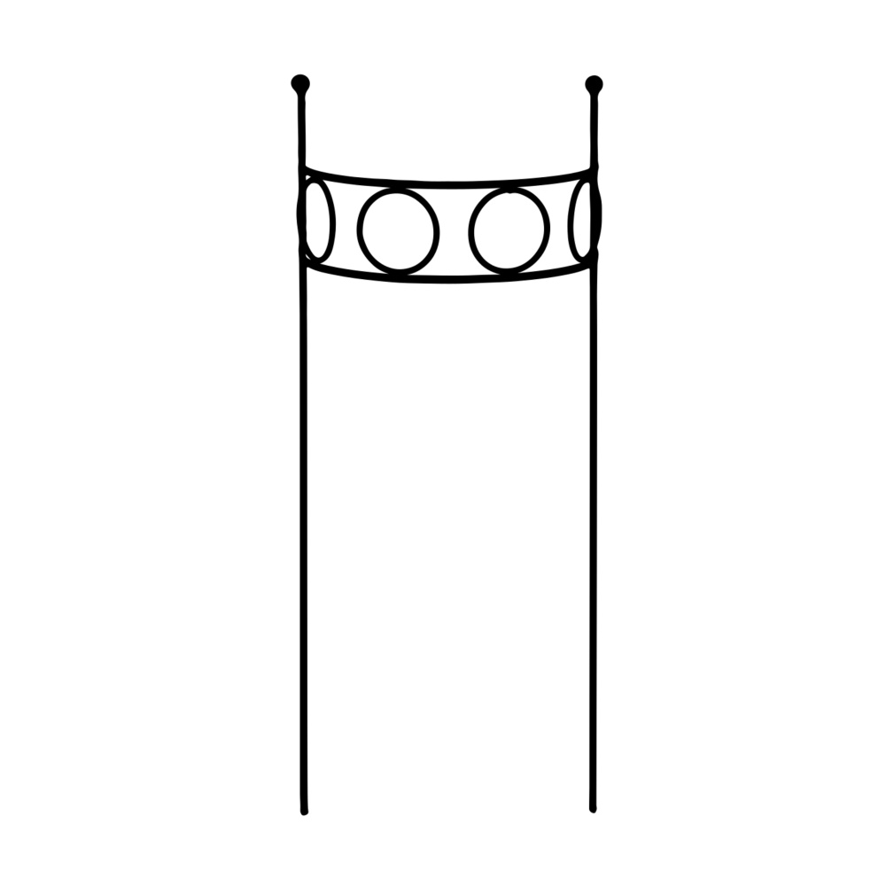 Tvarované 3D opory - Opora pro rostliny ELVIS kovová 50/70/90cm