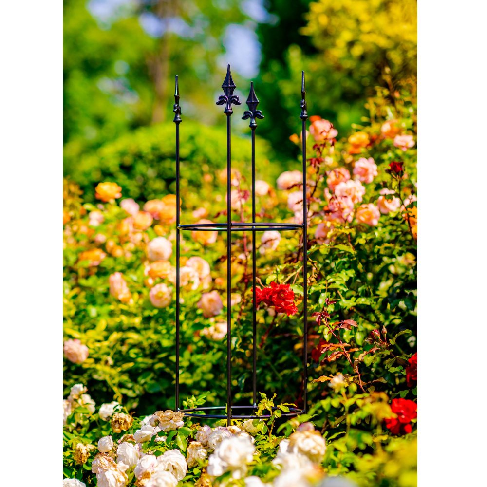 Opora pro rostliny FEMUNDEN kruhová kovová 130/160/180/200cm-2