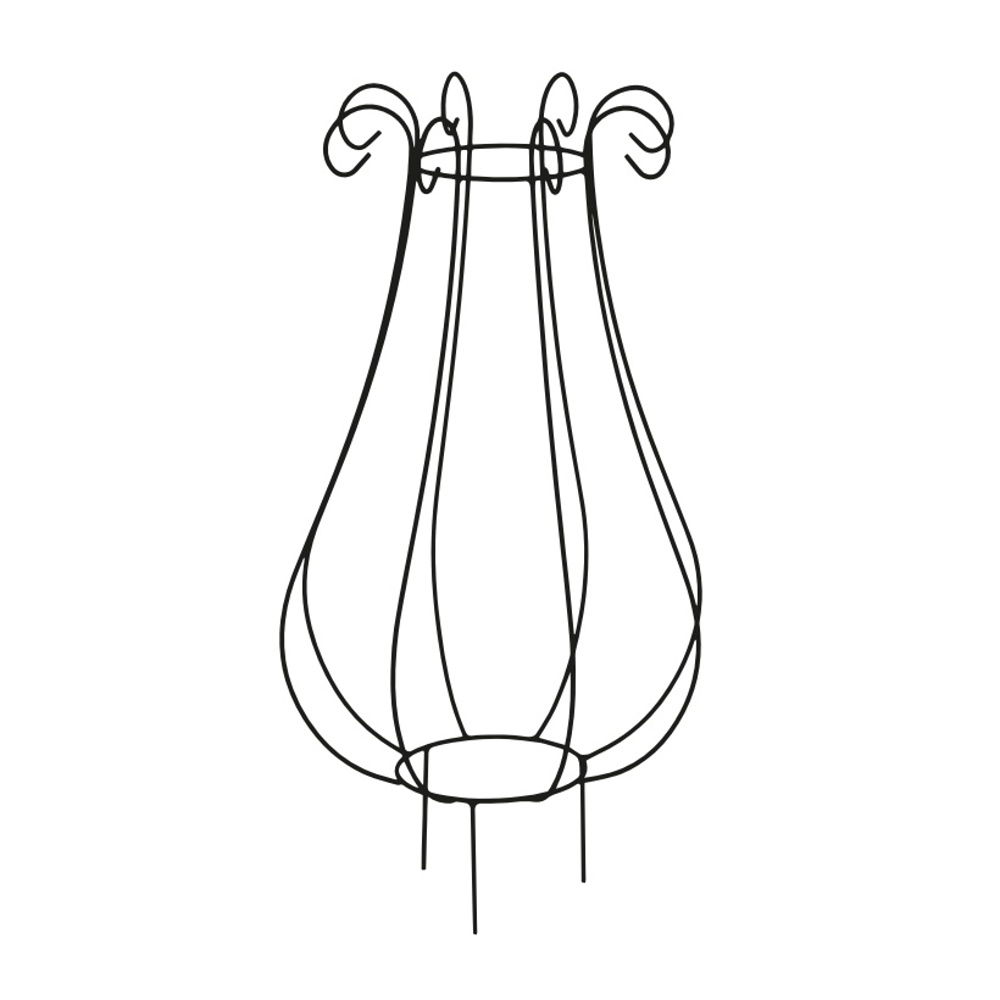 Tvarované 3D opory - Opora pro rostliny GALINA kovová 92cm