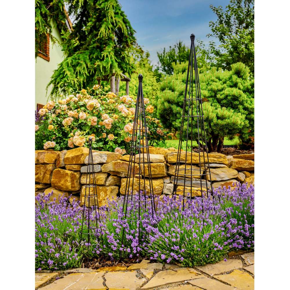 Opora pro rostliny KAHUL kužel kovový 100/150/180cm-0