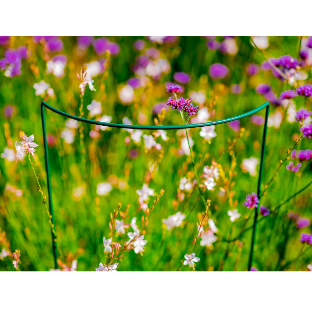 Opora pro rostliny LACERTA kovová zelená 35/70/100cm-2