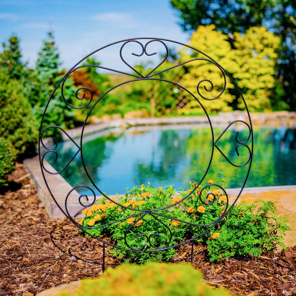 Opora pro rostliny LAHN kovová 116x85cm-0