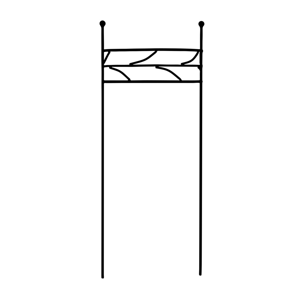 Tvarované 3D opory - Opora pro rostliny LIANE kovová 50/70/90cm