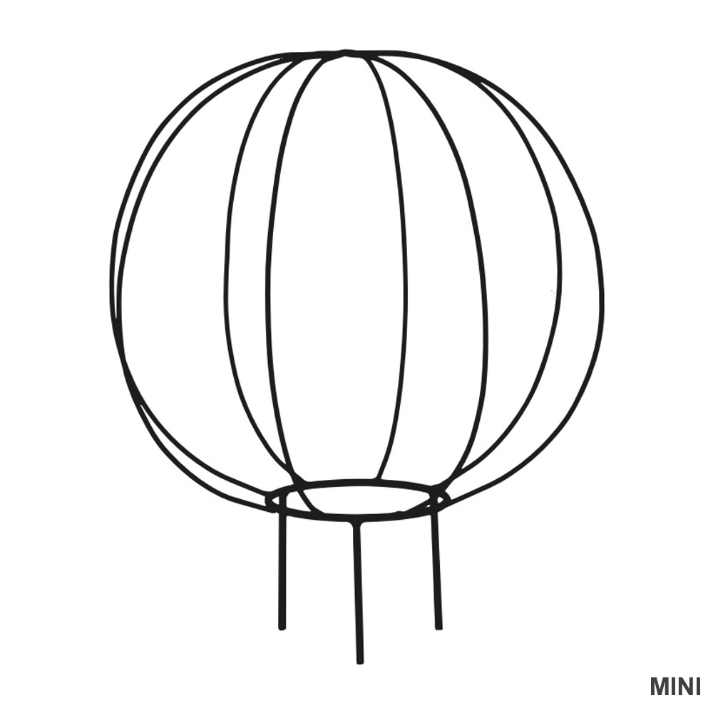 Opora pro rostliny OISE kovová 64/90/120/150cm-0