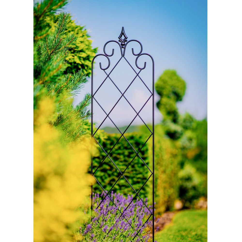 Opora pro rostliny/treláž ALLER kovová 152x35cm-0