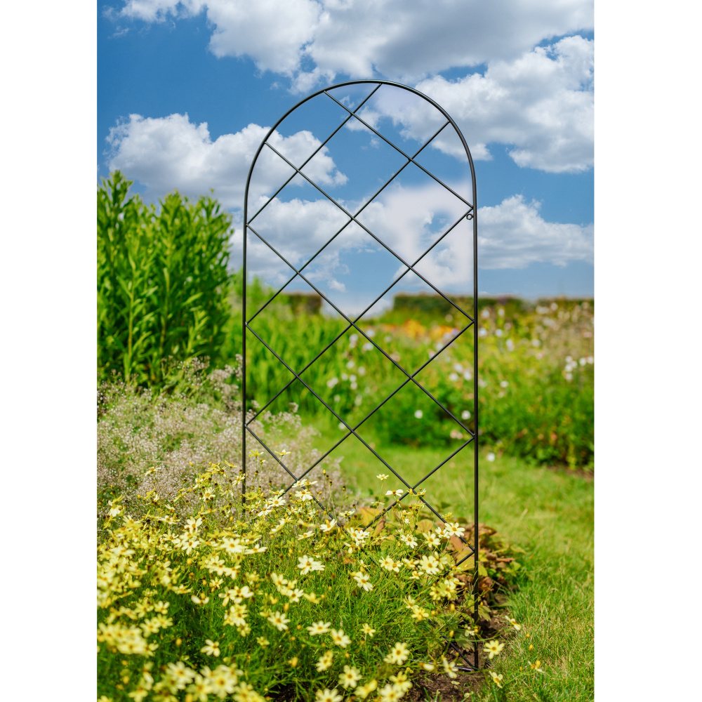 Opora pro rostliny/treláž ANNIKA kovová 150x55cm-0