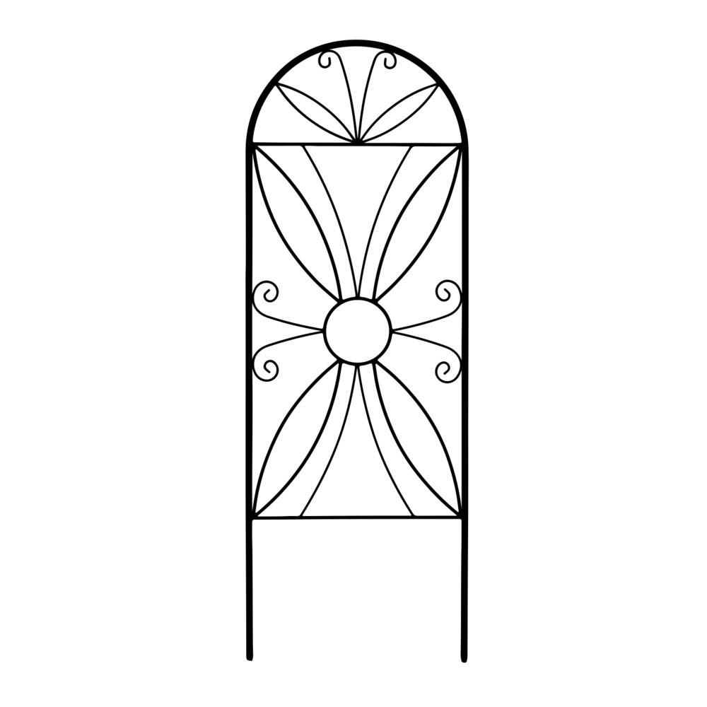 Ploché opory - Opora pro rostliny/treláž BUTTERFLY kovová 180/240cm