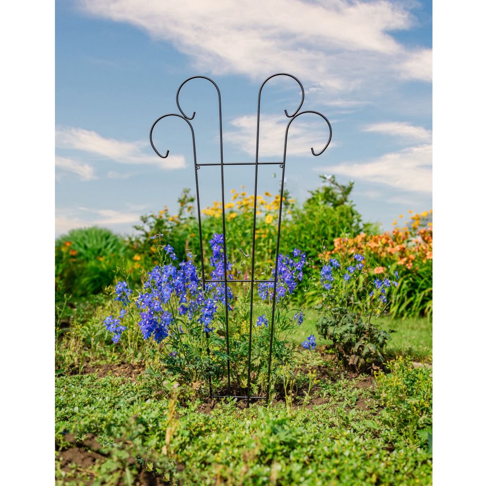 Opora pro rostliny/treláž CAMPAN kovová 145x75cm-0
