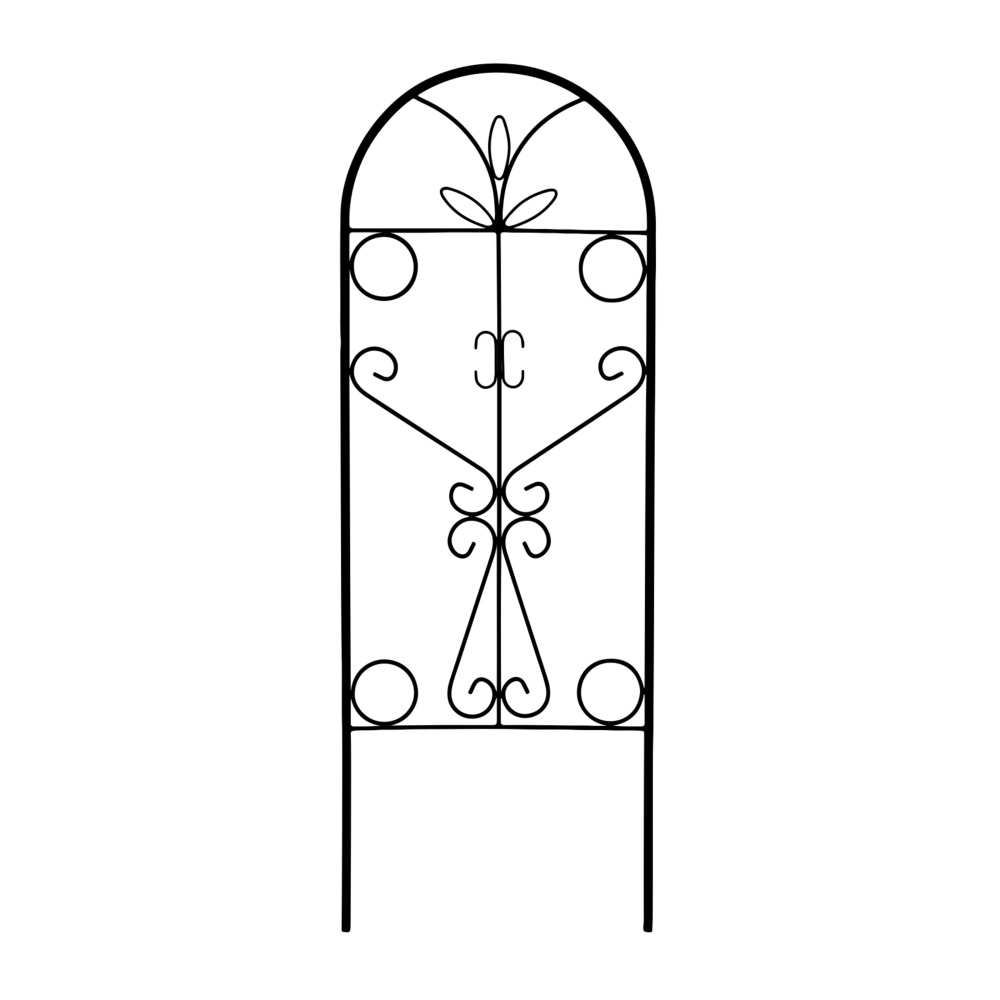 Ploché opory - Opora pro rostliny/treláž COCO kovová 180/240cm