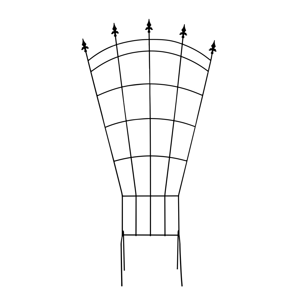 Ploché opory - Opora pro rostliny/treláž MEARIM kovová 150/180/200cm