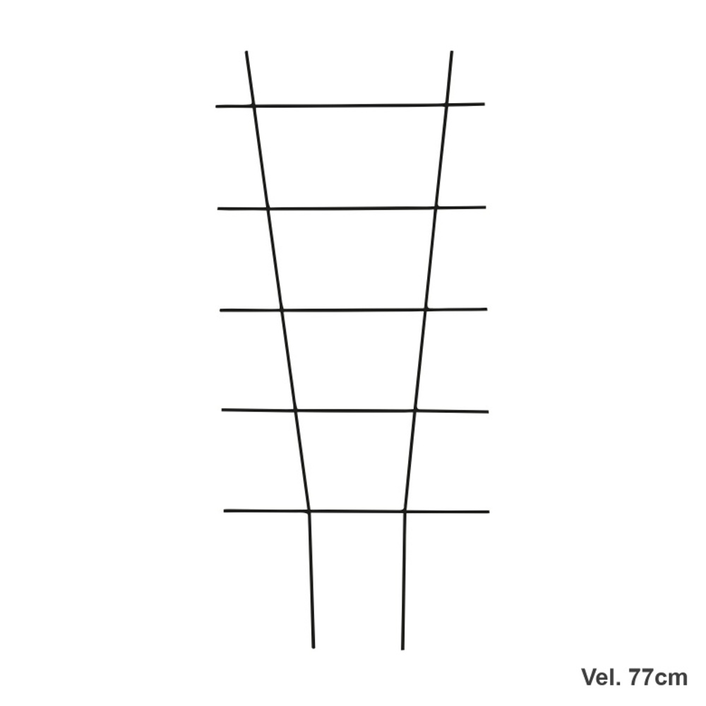 Opora pro rostliny/treláž SAALE kovová 37/57/77cm-2