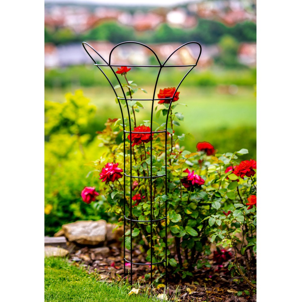 Opora pro rostliny VESDRE půlkruhová kovová 120/150cm-0
