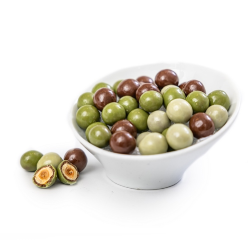 Ořechy lískové v nugátu a čokoládě 115g-0