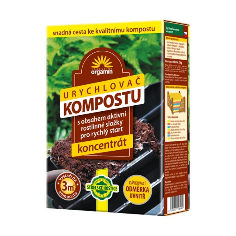 Hnojiva - Orgamin Urychlovač kompostů koncentrát 1kg