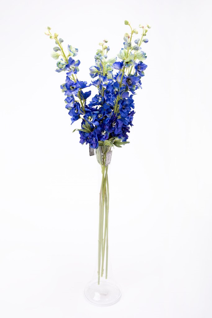 Ostrožka MORPHO řezané umělé tmavě modré-0