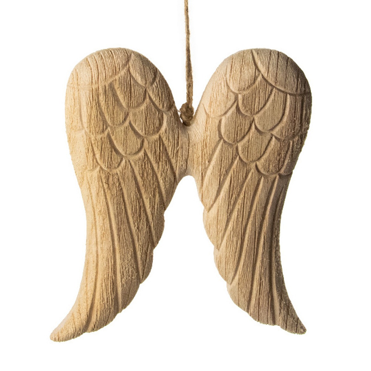 Dřevěné ozdoby - Ozdoba andělská křídla z MDF 24cm