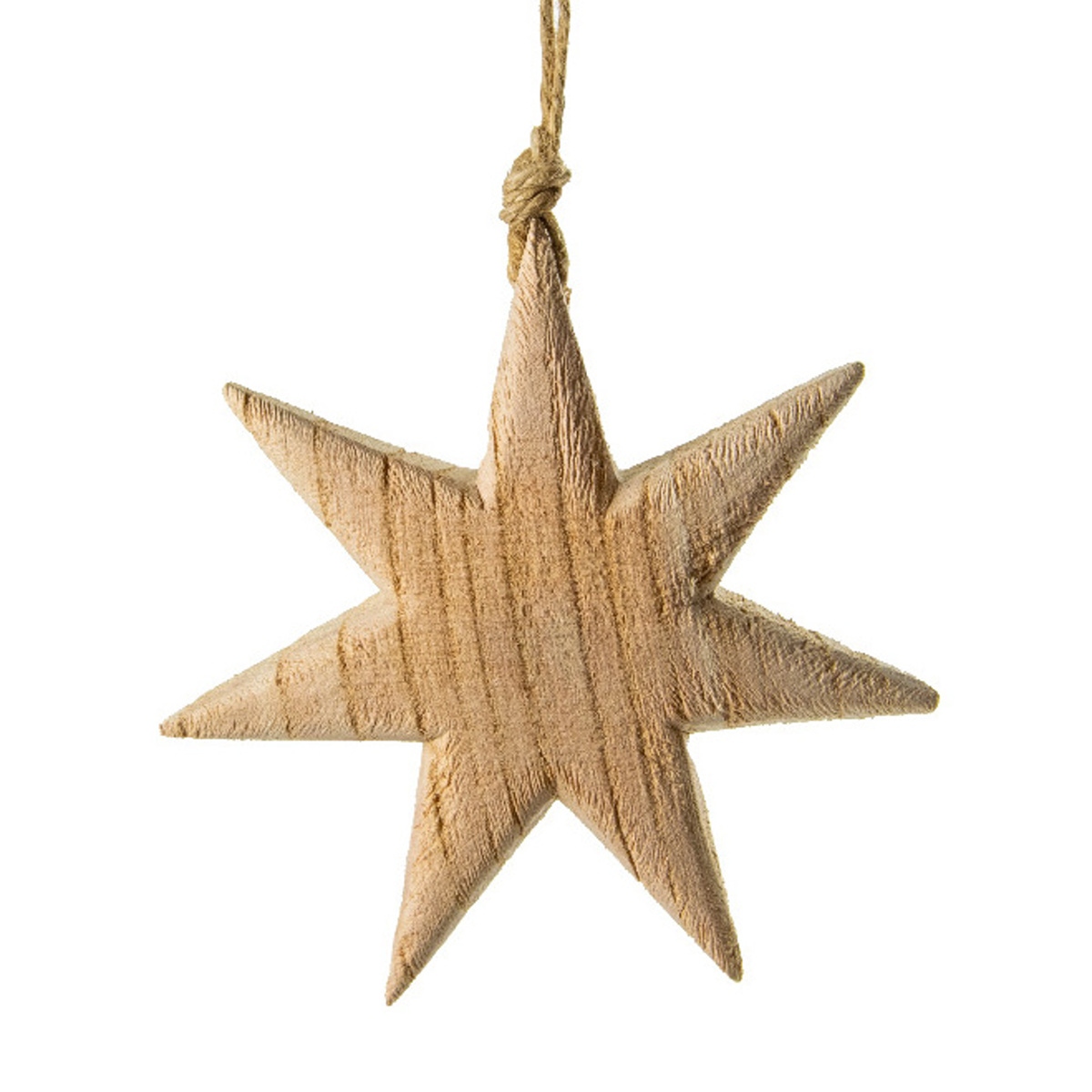 Dřevěné ozdoby - Ozdoba hvězda z MDF 15cm