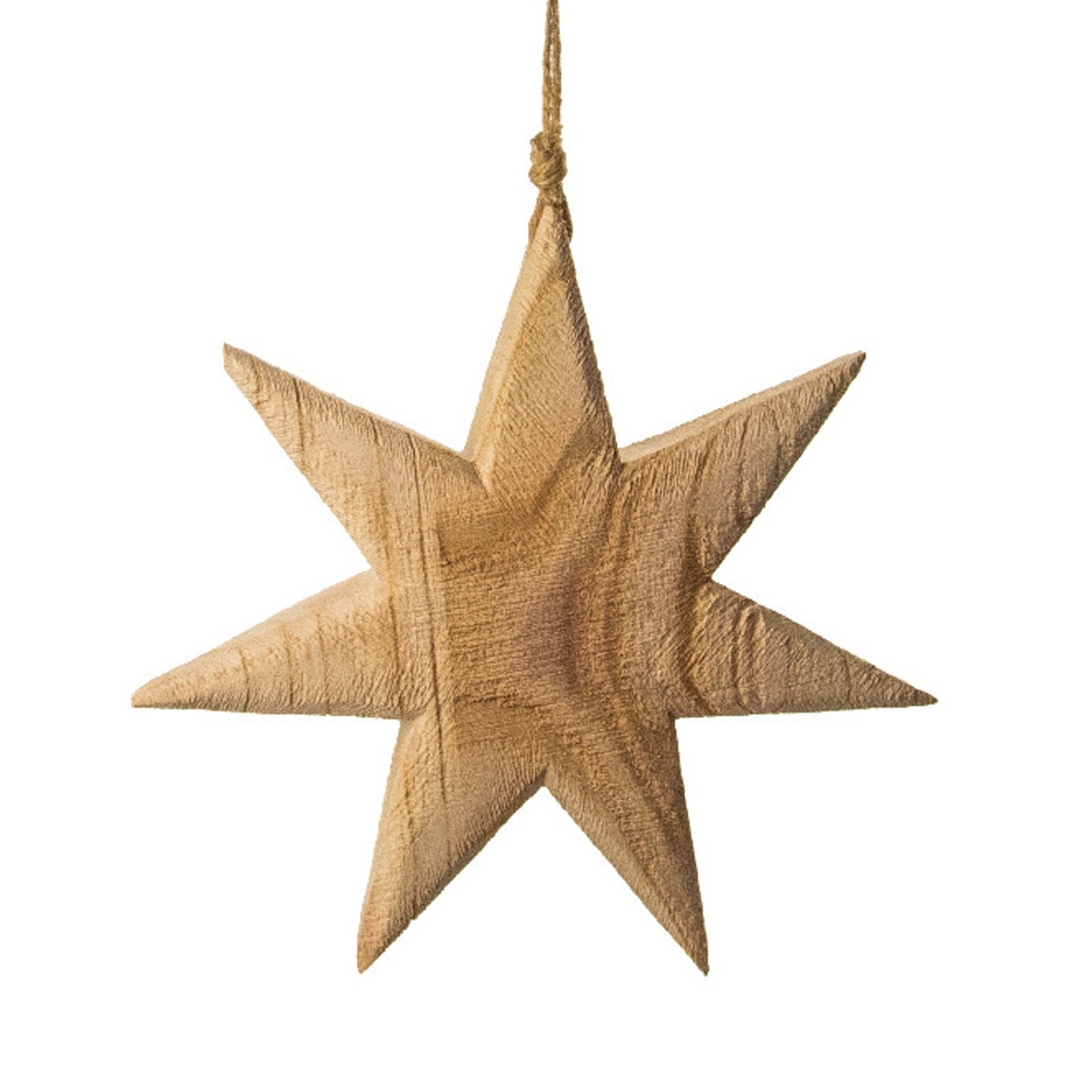 Dřevěné ozdoby - Ozdoba hvězda z MDF 25cm