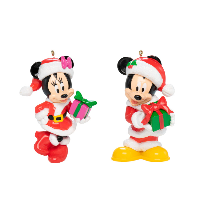 Ozdoba plastová Disney Mickey/Miniie mix 9cm