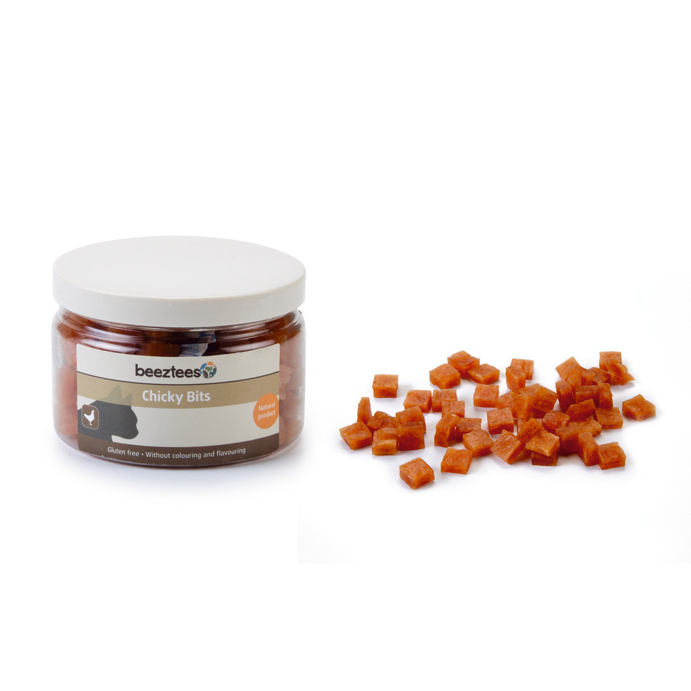 Pamlsky - Pamlsek CHICKY BITS kuřecí kostky dóza 90g