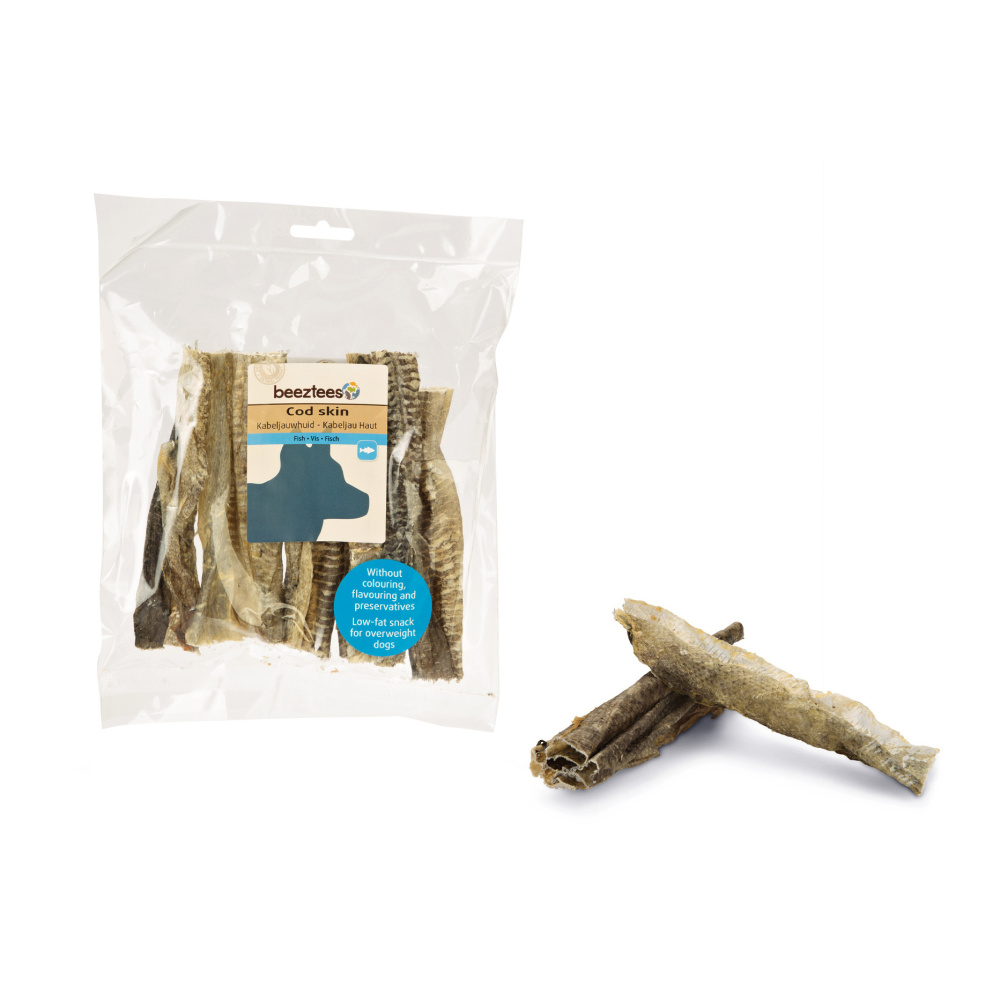 Pamlsky - Pamlsek Cod Skin - plátky tresčí kůže 50g