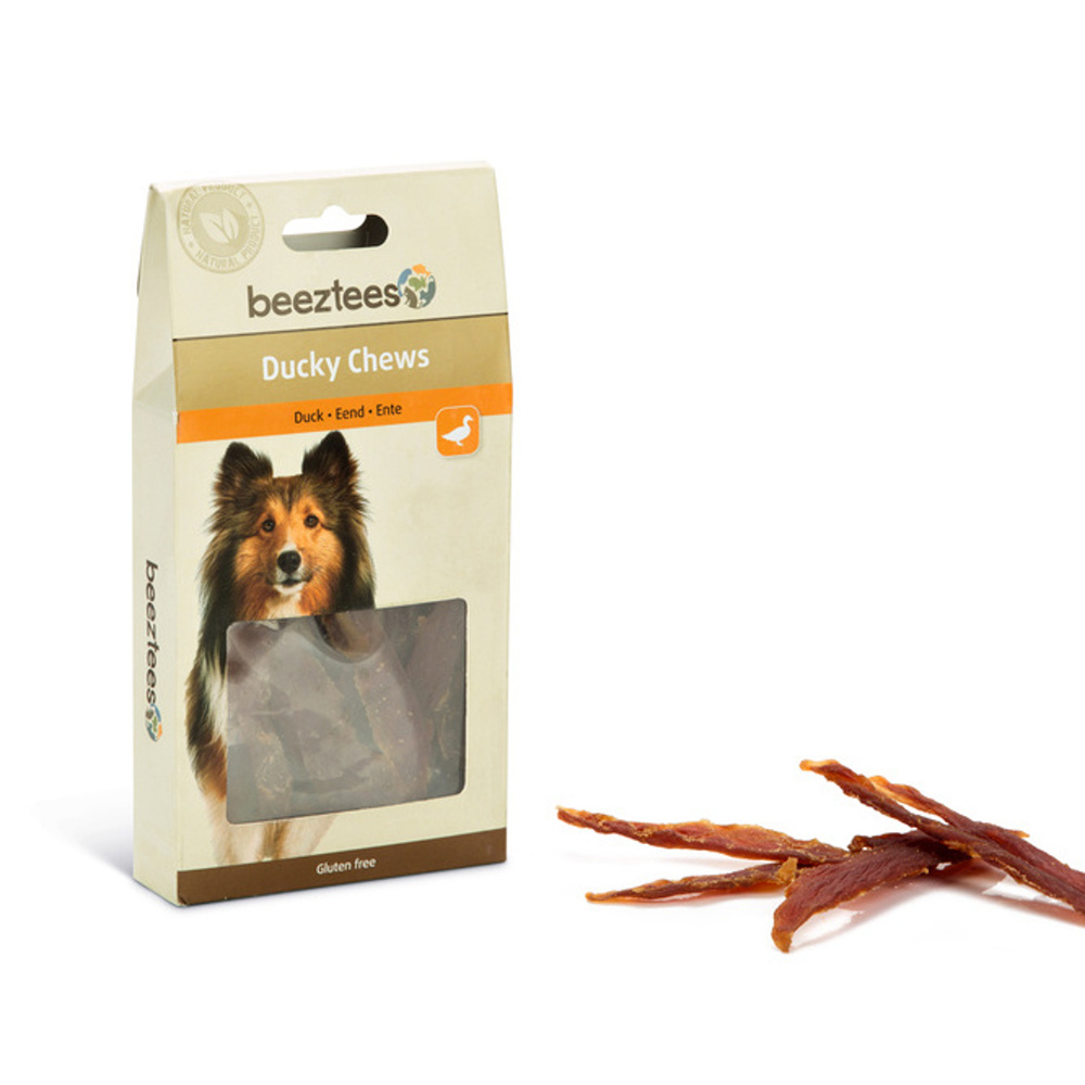 Pamlsky - Pamlsek Ducky Chews - plátky kachních prsou 90g