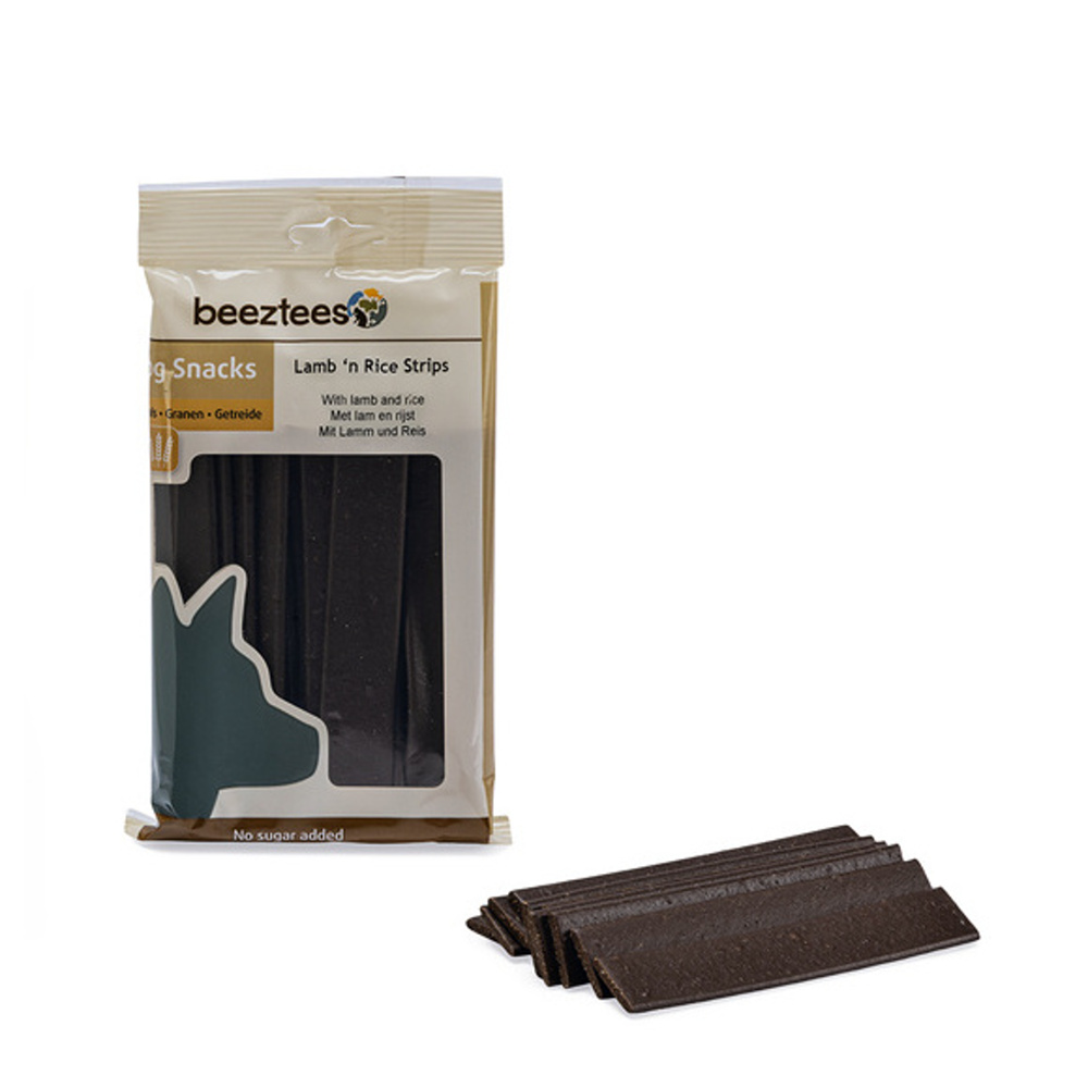 Pamlsky - Pamlsek Lamb and Rice Strips - rýžovo-jehněčí plátky 150g