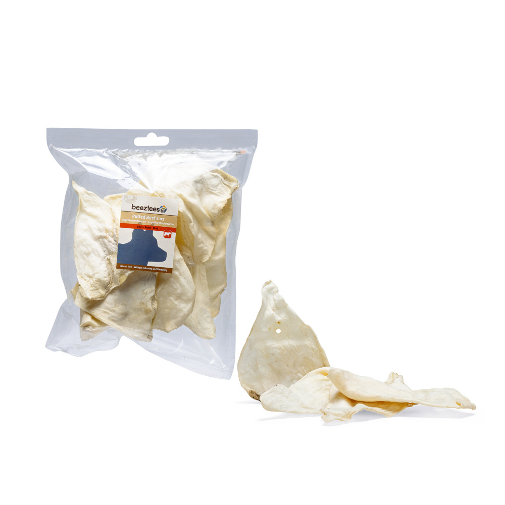 Pamlsky - Pamlsek Puffed Beef Ears - kravské ucho