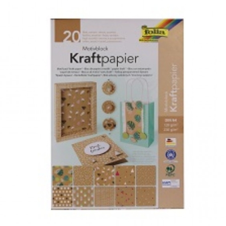 Přízdoby - Papír A4 s dekorem 20ks