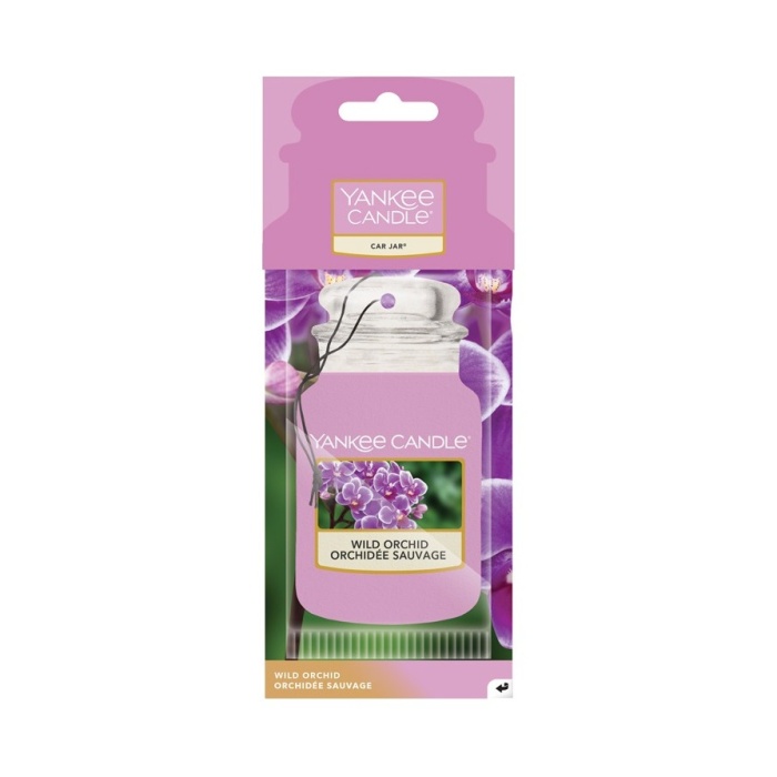 Vůně do auta - Papírová visačka YANKEE CANDLE Wild Orchid