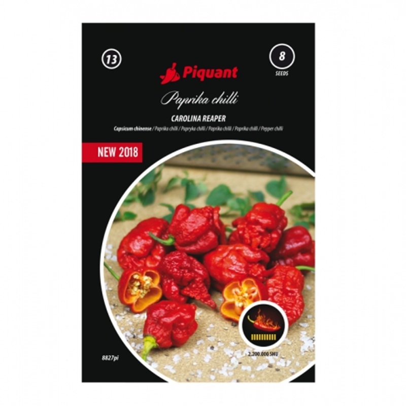 Osivo chilli papriček - Paprika chilli Carolina Reaper PIQUANT