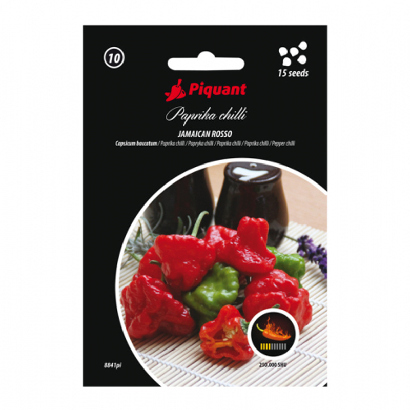 Osivo chilli papriček - Paprika chilli Jamaican Rosso PIQUANT
