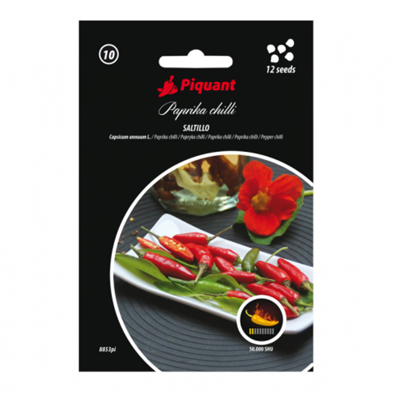 Osivo chilli papriček - Paprika chilli Saltillo PIQUANT