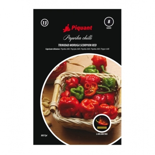 Osivo chilli papriček - Paprika chilli Trinidad Moruga Scorp.Red PIQUANT