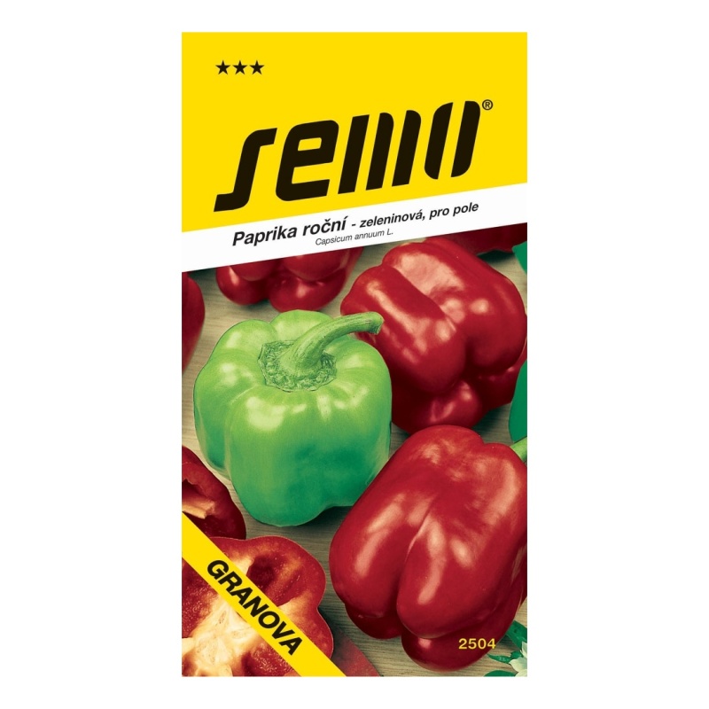 Osivo zeleniny - Paprika Granova pro pole