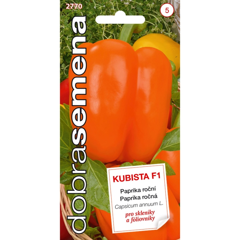 Osivo zeleniny - Paprika KUBISTA F1 (DS)