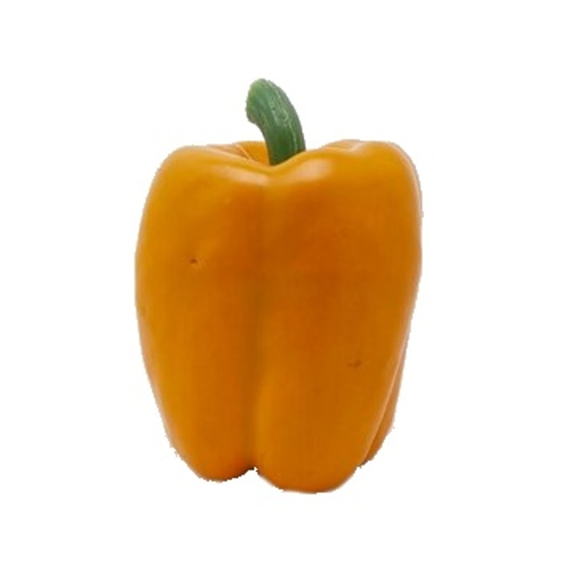 Umělé ovoce a zelenina - Paprika umělá žlutá 7cm