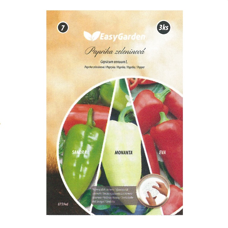 Výsevní pásky - Paprika výsevní disk